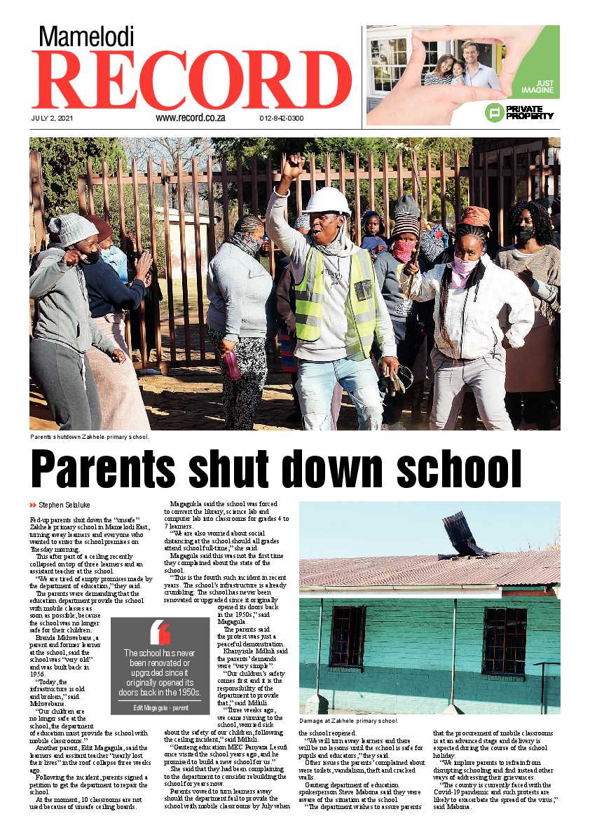 Rekord Mamelodi 02 July 2021 page 1