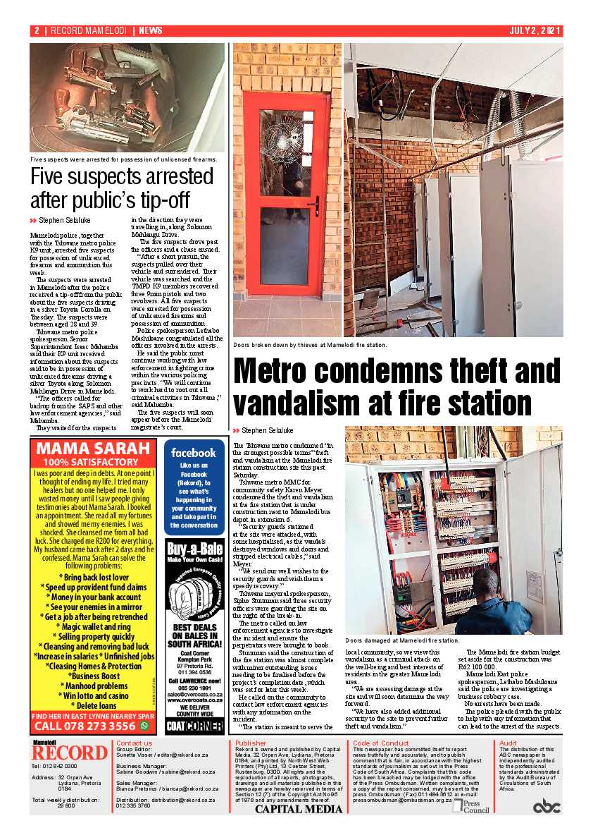 Rekord Mamelodi 02 July 2021 page 2