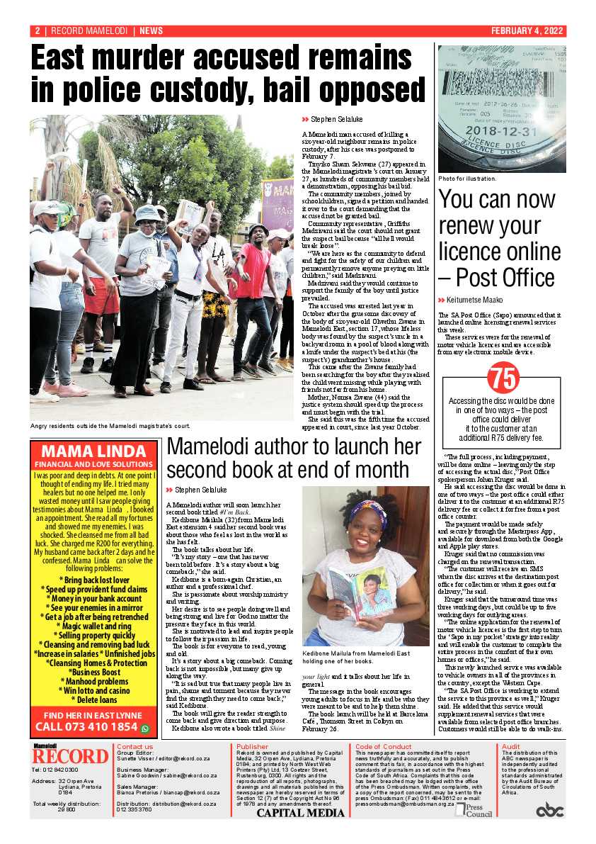 Rekord Mamelodi 04 February 2022 page 2