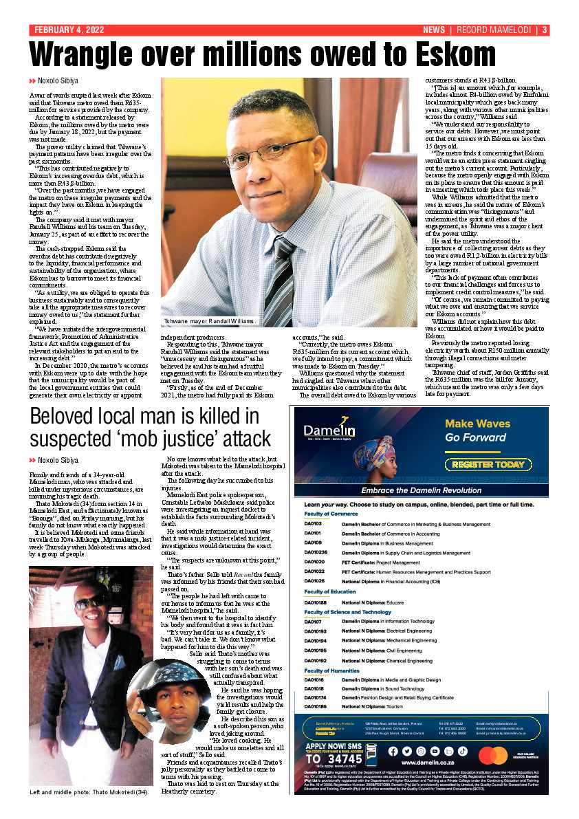 Rekord Mamelodi 04 February 2022 page 3