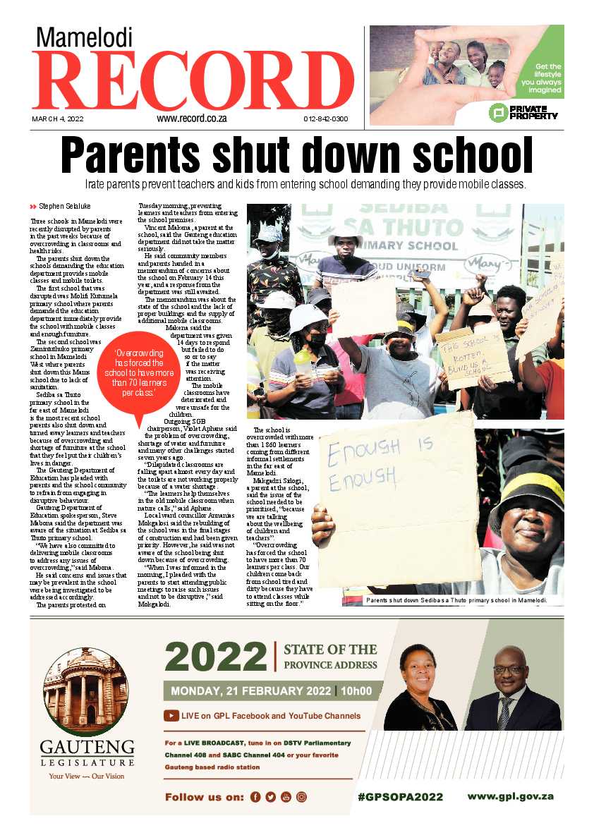 Rekord Mamelodi 04 March 2022 page 1