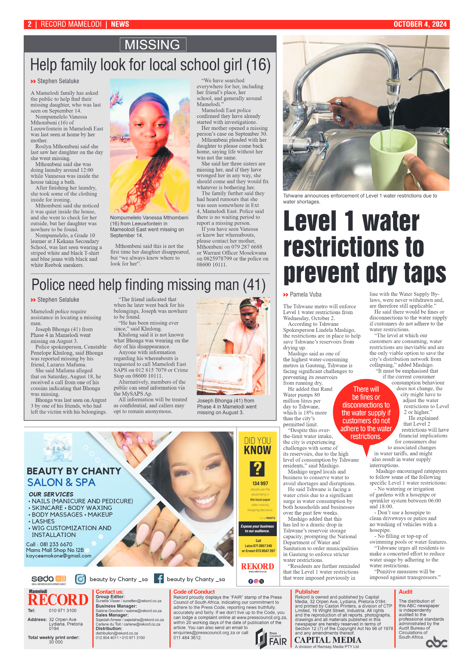 Rekord Mamelodi 04 October 2024 page 2