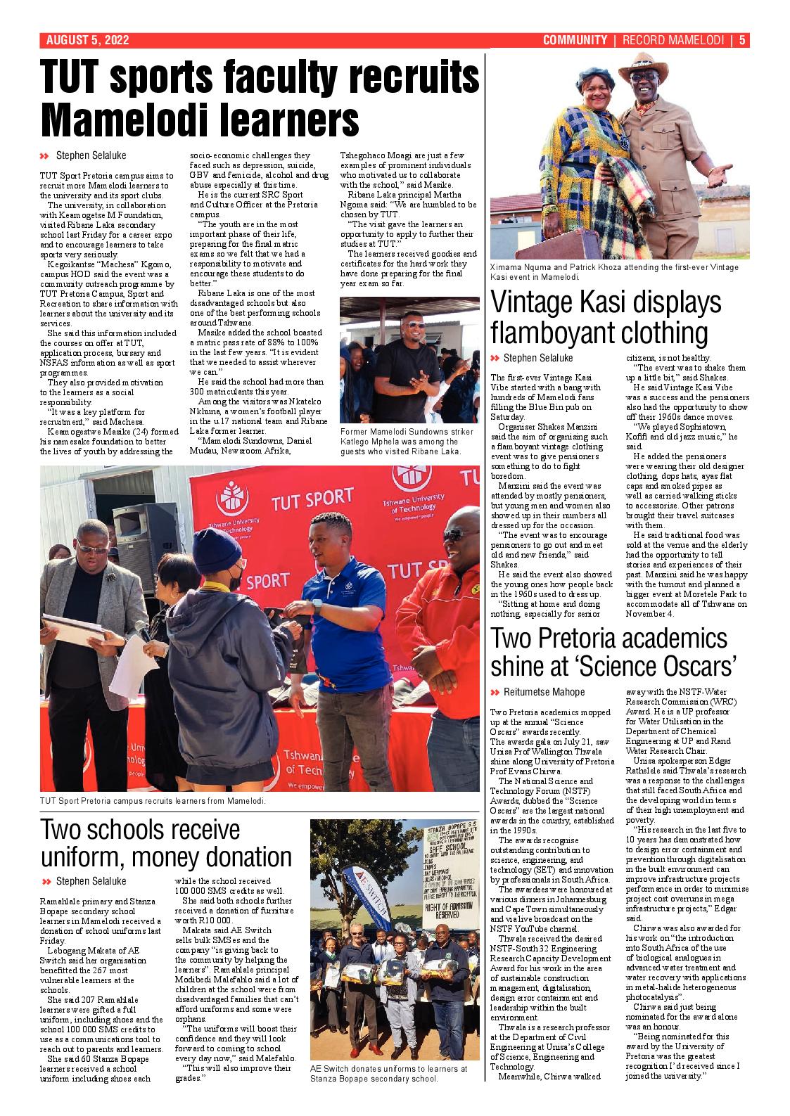 Rekord Mamelodi 05 August 2022 page 5