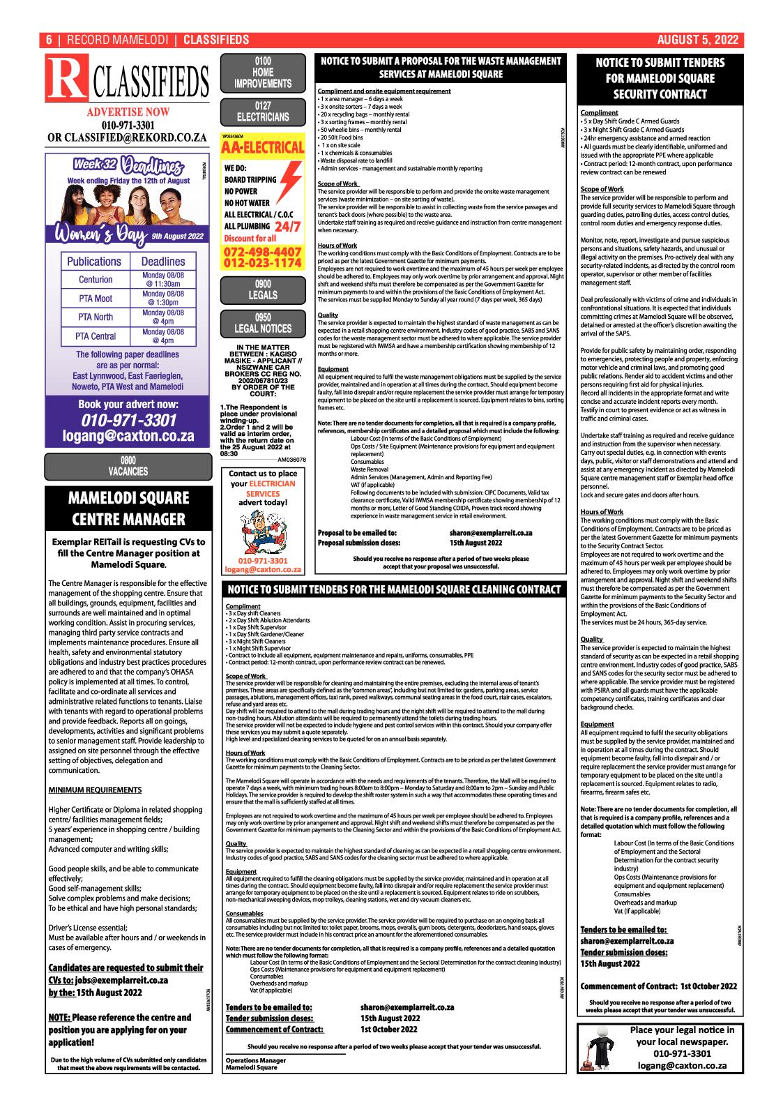 Rekord Mamelodi 05 August 2022 page 6