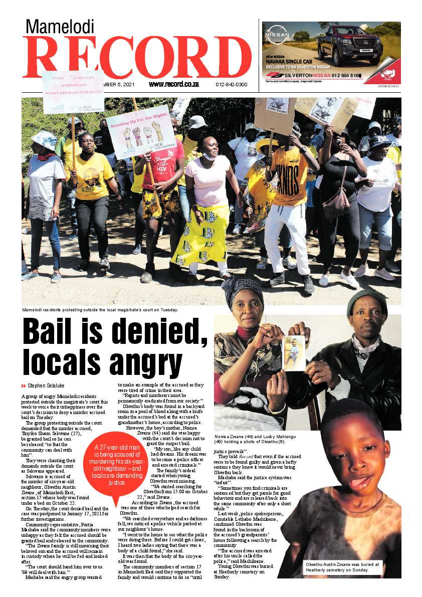 Rekord Mamelodi 05 November 2021 page 1