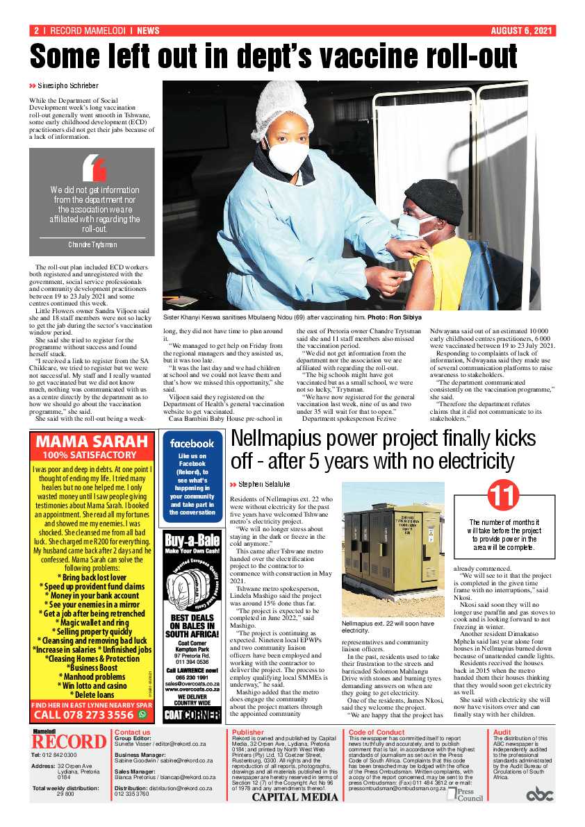 Rekord Mamelodi 06 August 2021 page 2