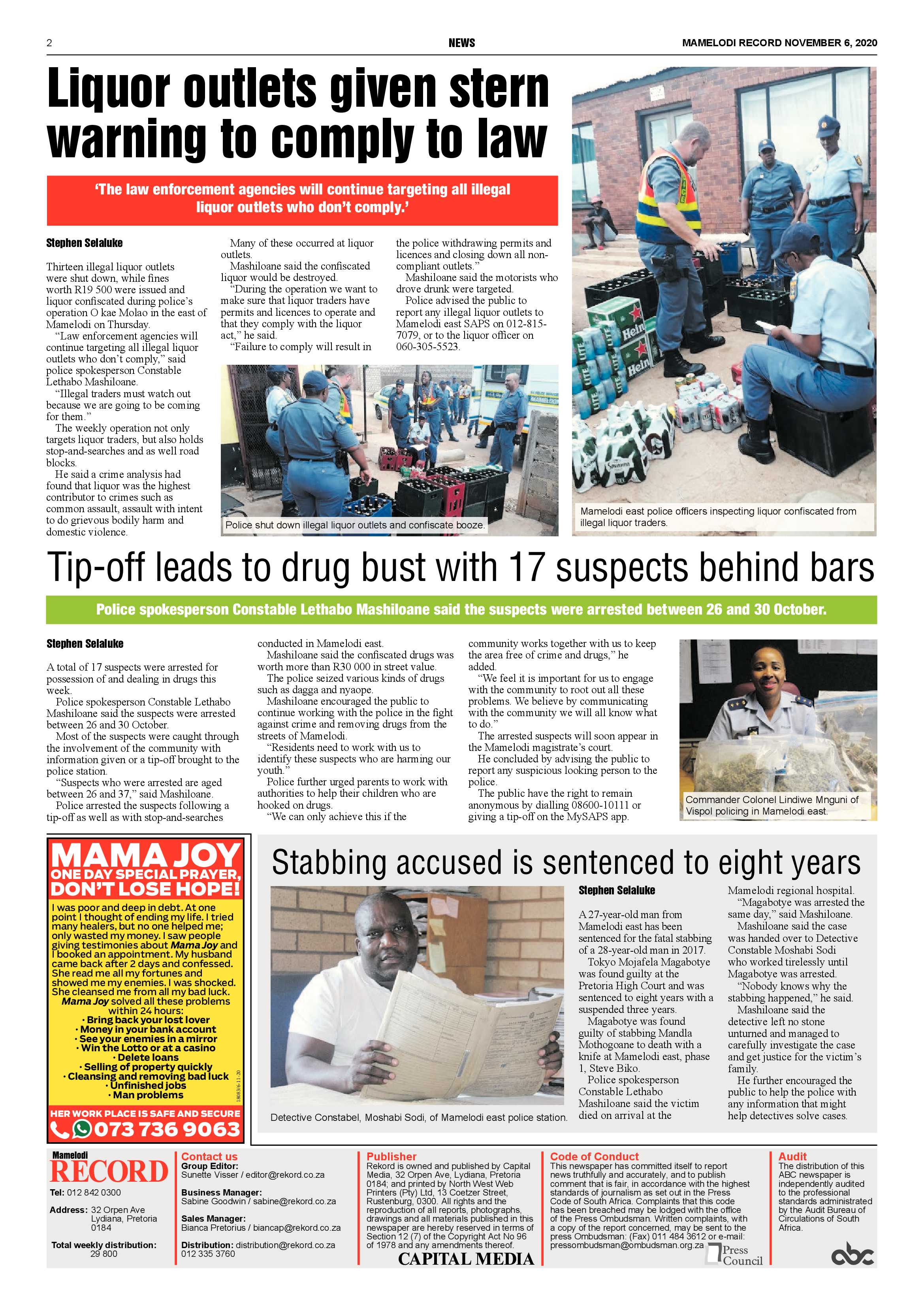 Rekord Mamelodi 06 November 2020 page 2
