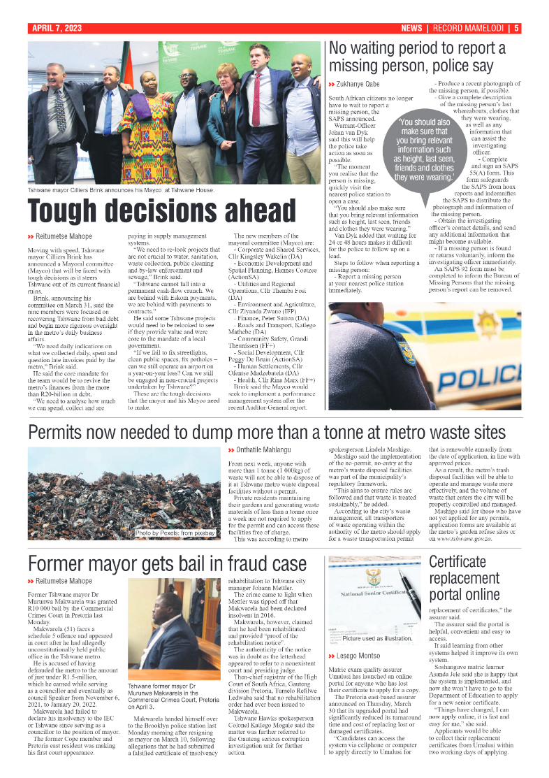 Rekord Mamelodi 07 April 2023 page 5