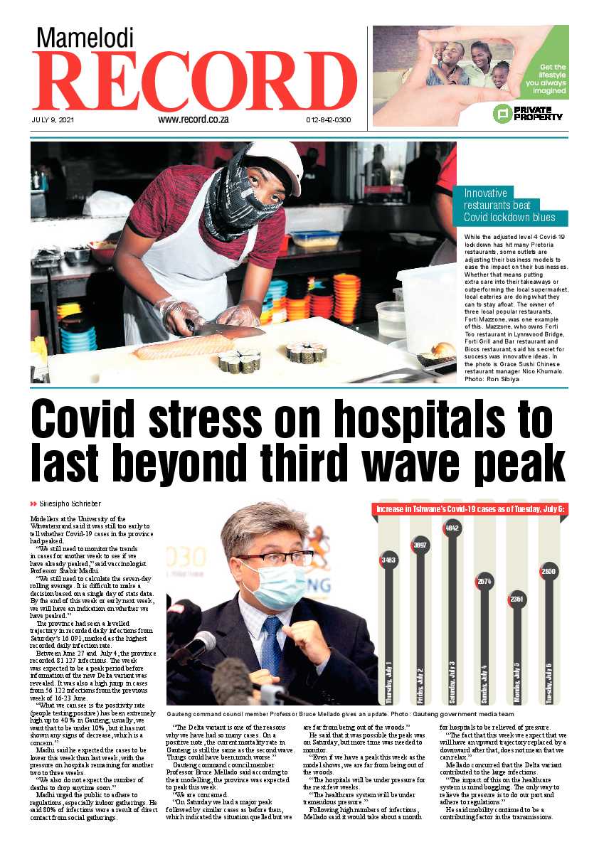 Rekord Mamelodi 09 July 2021 page 1