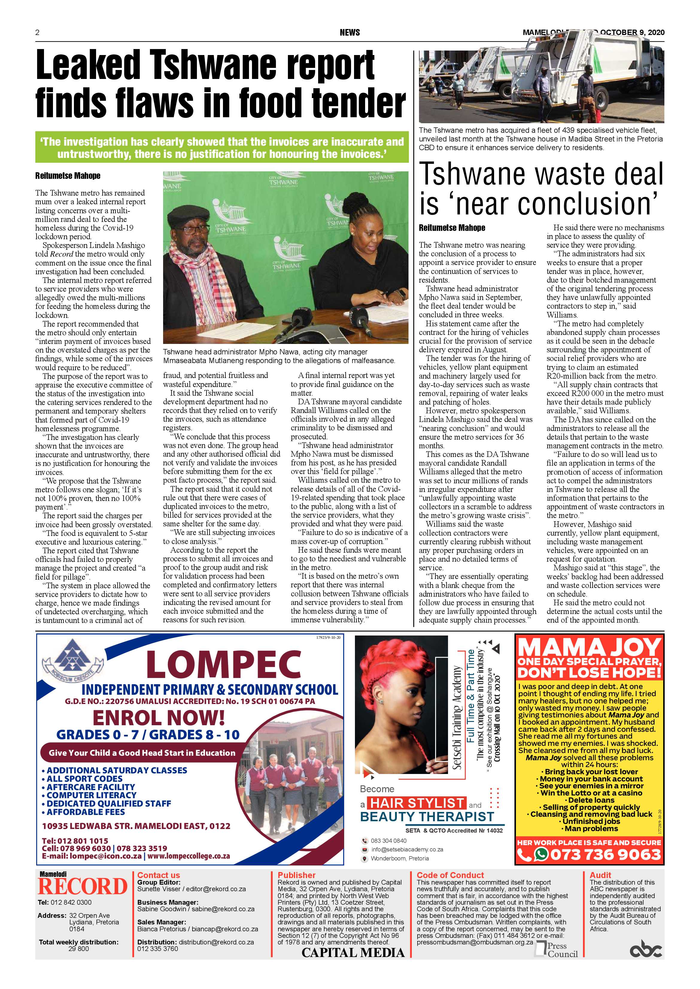 Rekord Mamelodi 09 October 2020 page 2