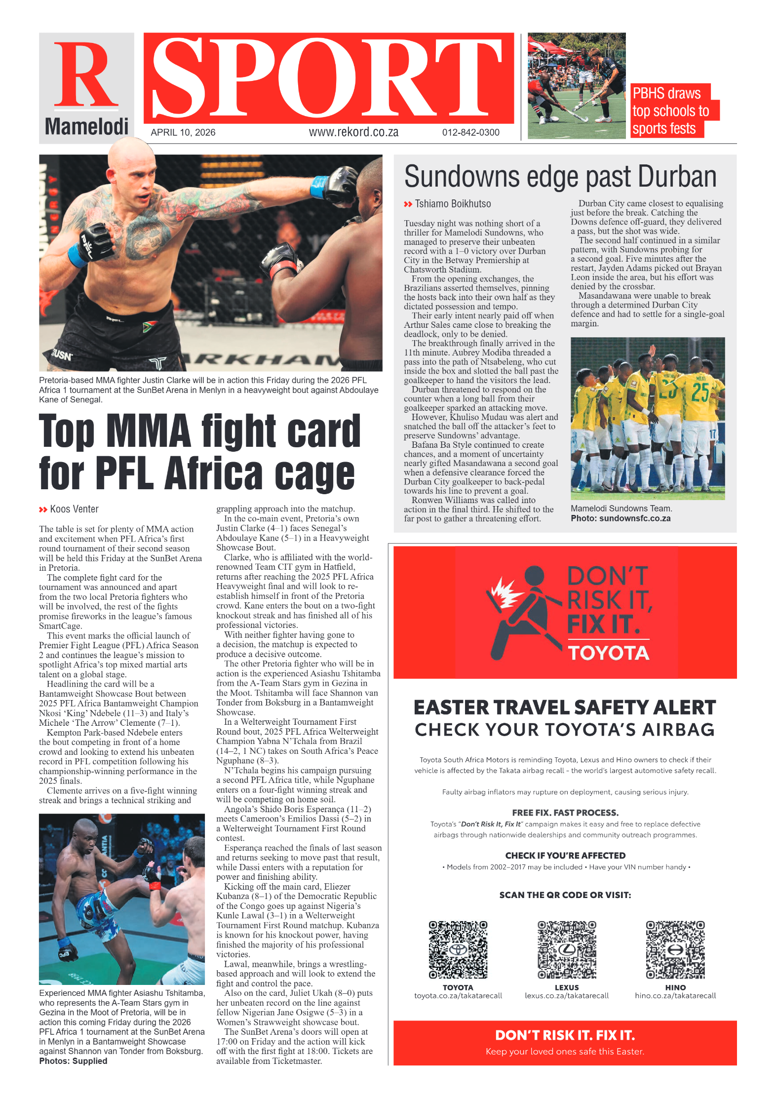 Rekord Mamelodi 10 April 2026 page 8
