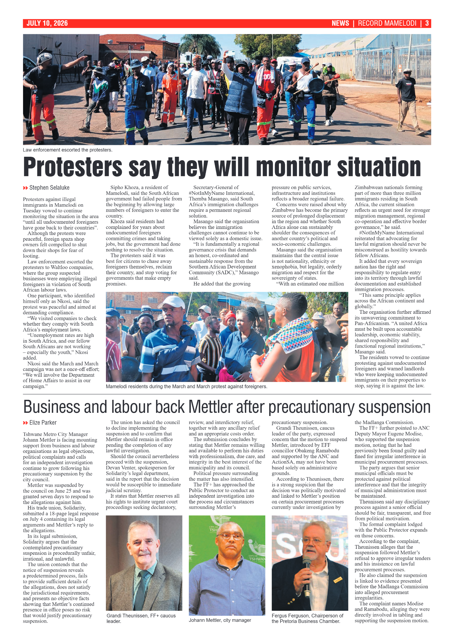 Rekord Mamelodi 10 July 2026 page 5