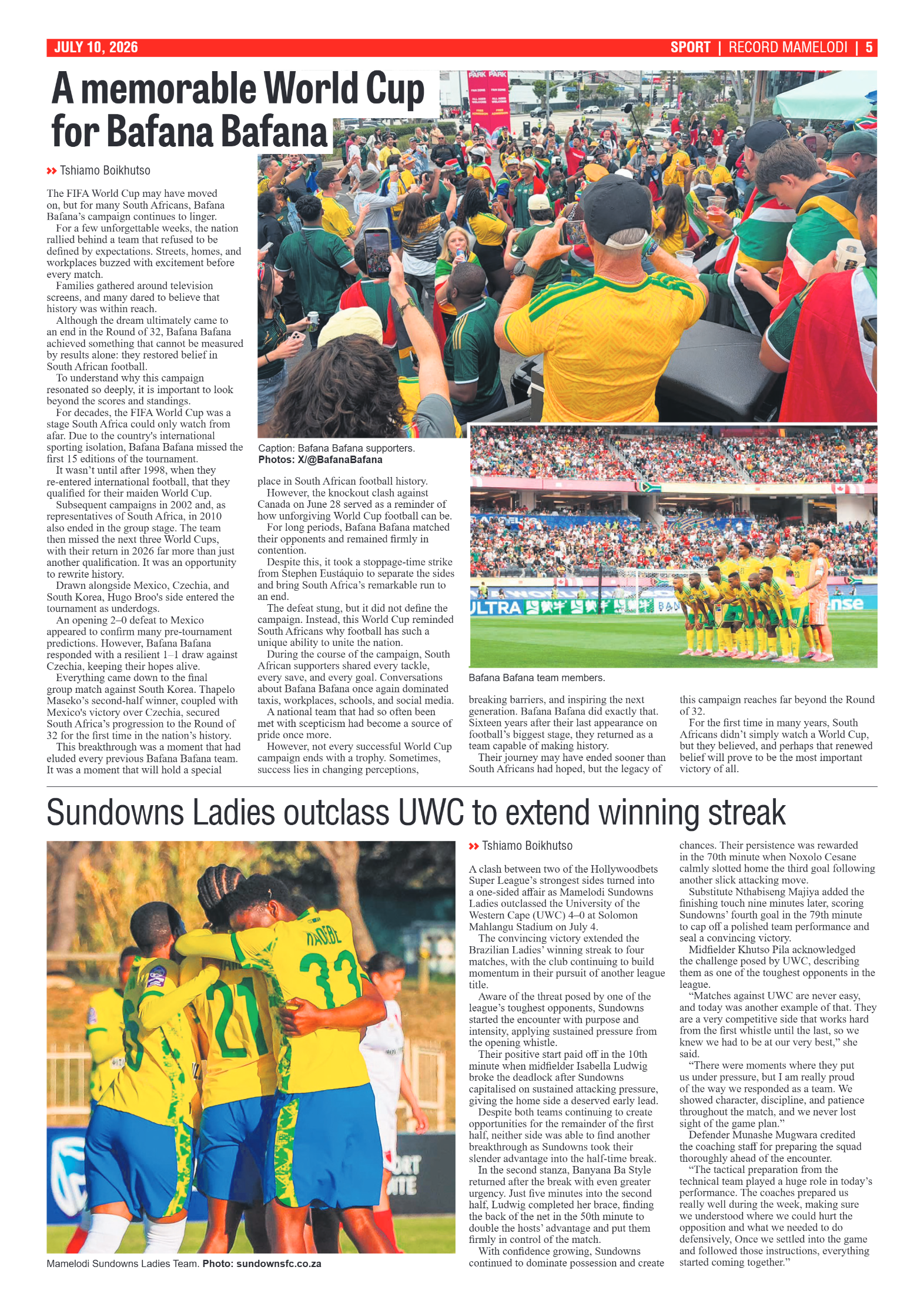 Rekord Mamelodi 10 July 2026 page 7