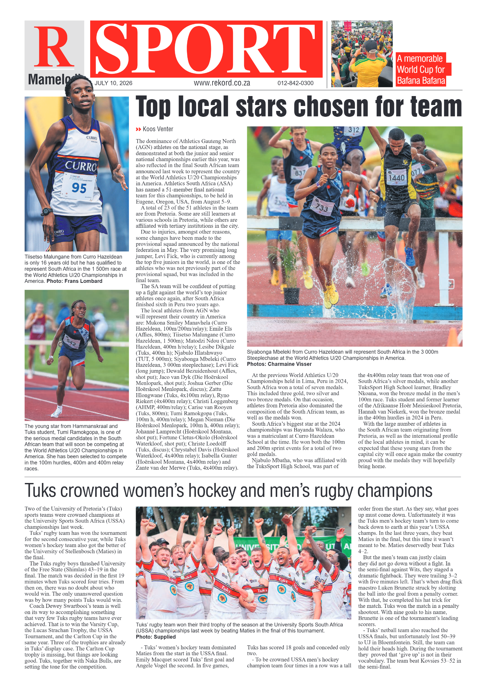 Rekord Mamelodi 10 July 2026 page 8