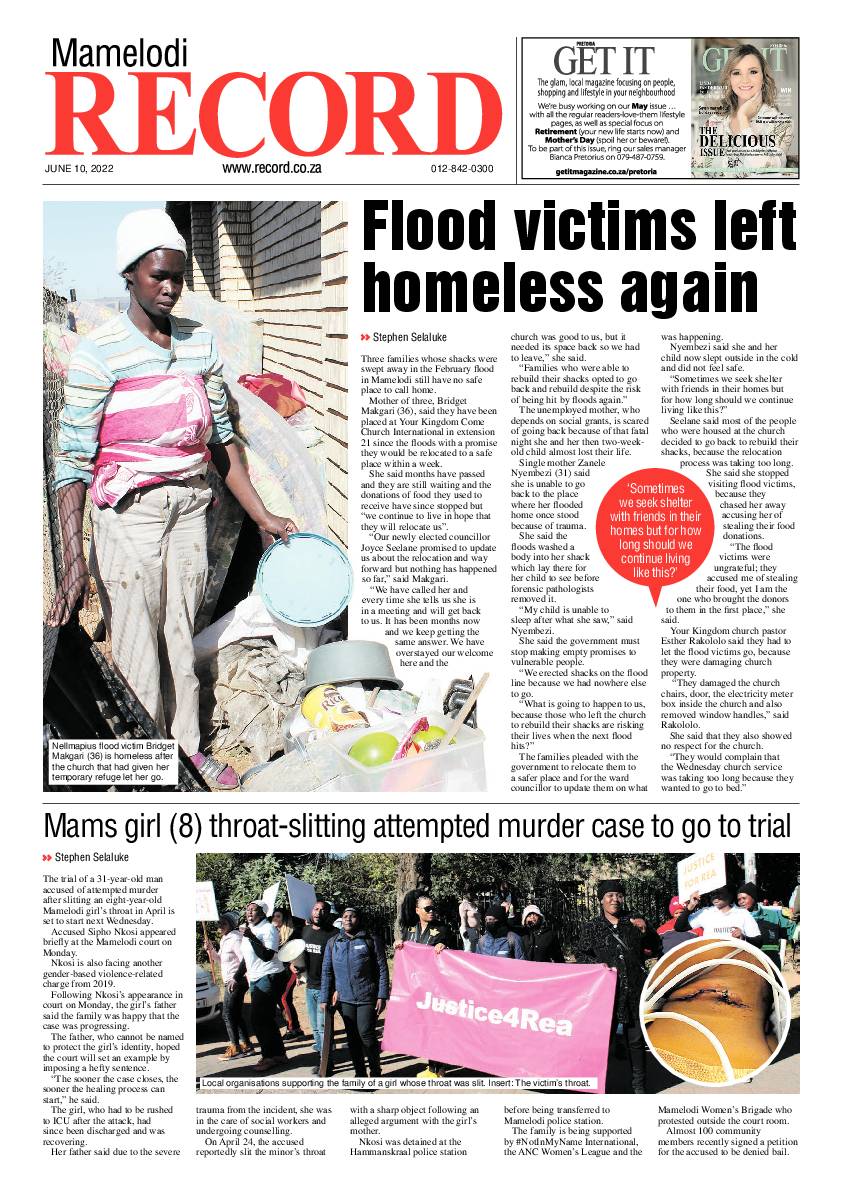 Rekord Mamelodi 10 June 2022 page 1