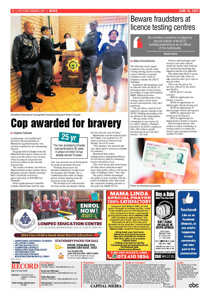Rekord Mamelodi 10 June 2022 page 2