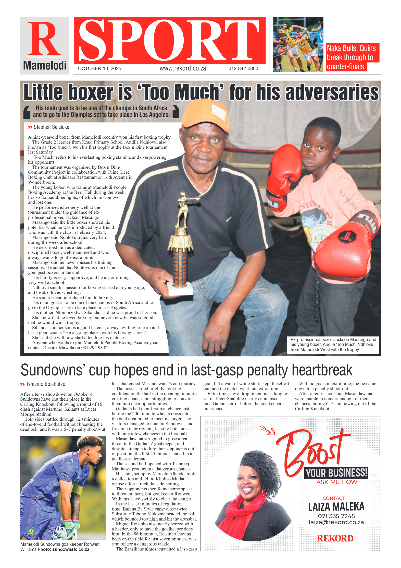 Rekord Mamelodi 10 October 2025 page 8