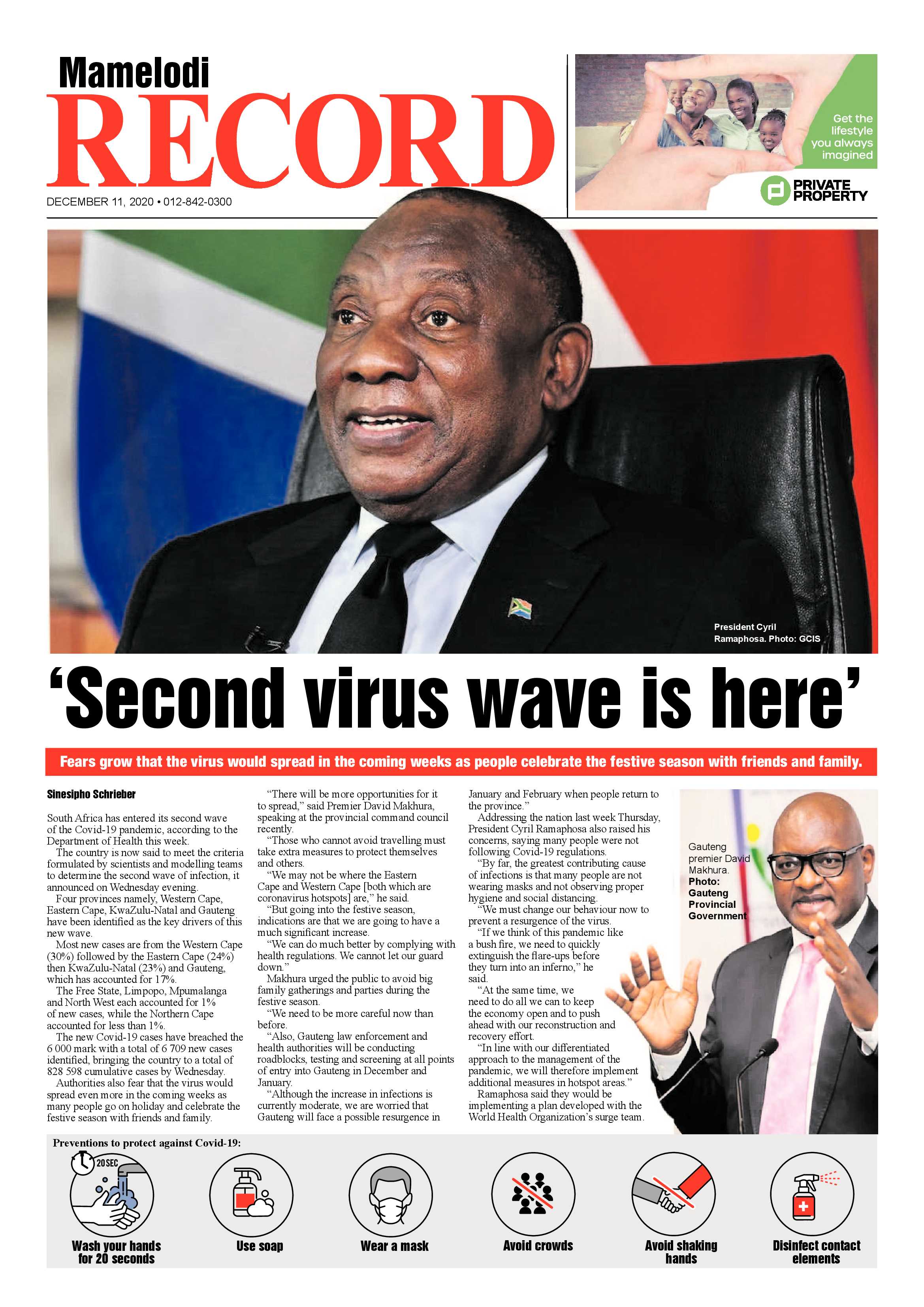 Rekord Mamelodi 11 December 2020 page 1