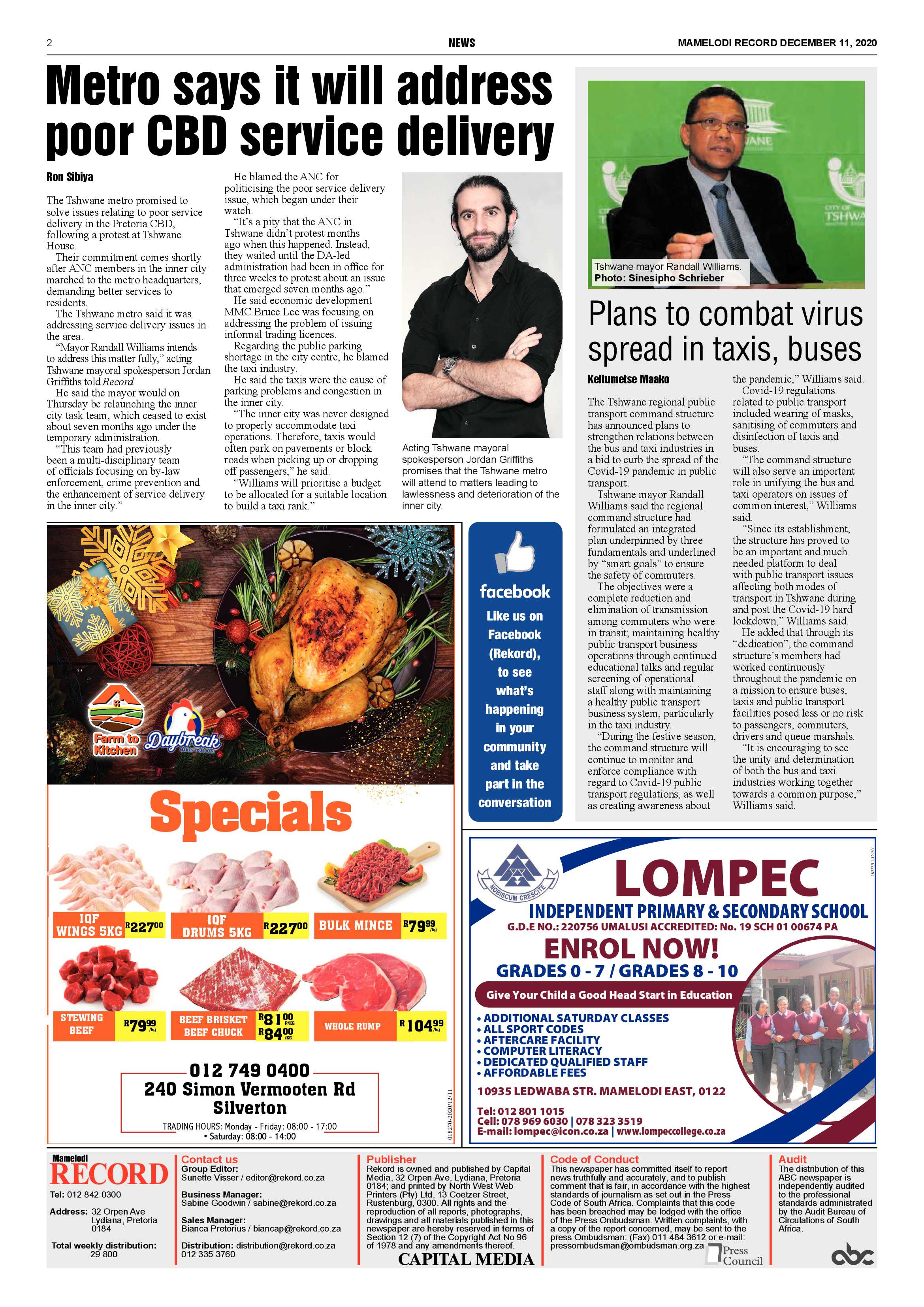 Rekord Mamelodi 11 December 2020 page 2