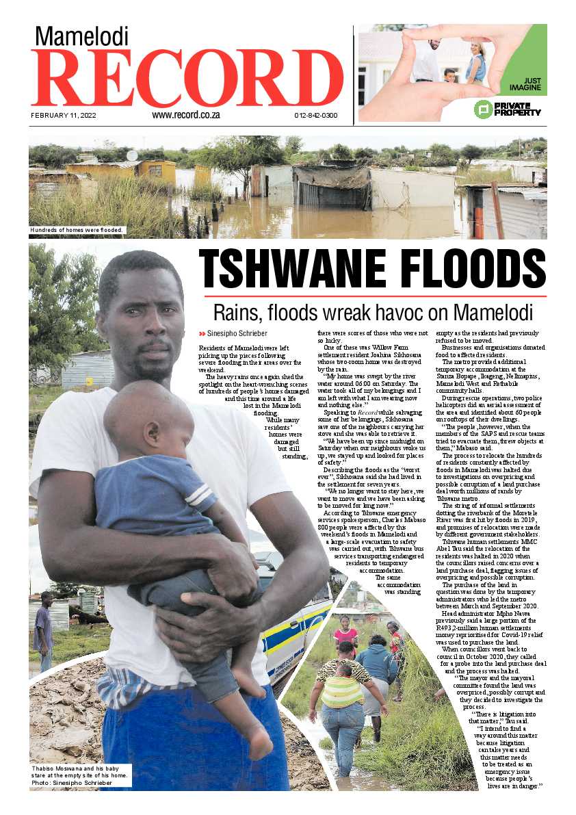 Rekord Mamelodi 11 February 2022 page 1
