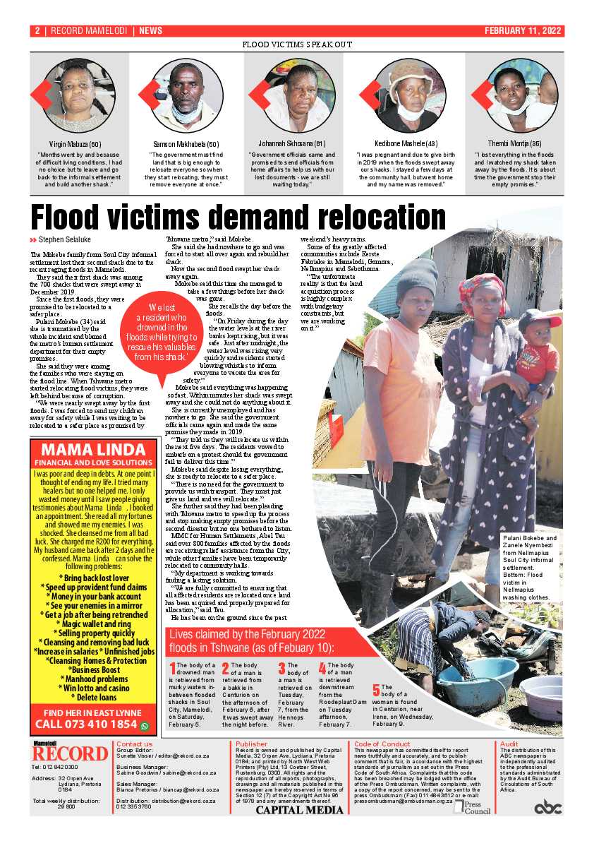 Rekord Mamelodi 11 February 2022 page 2