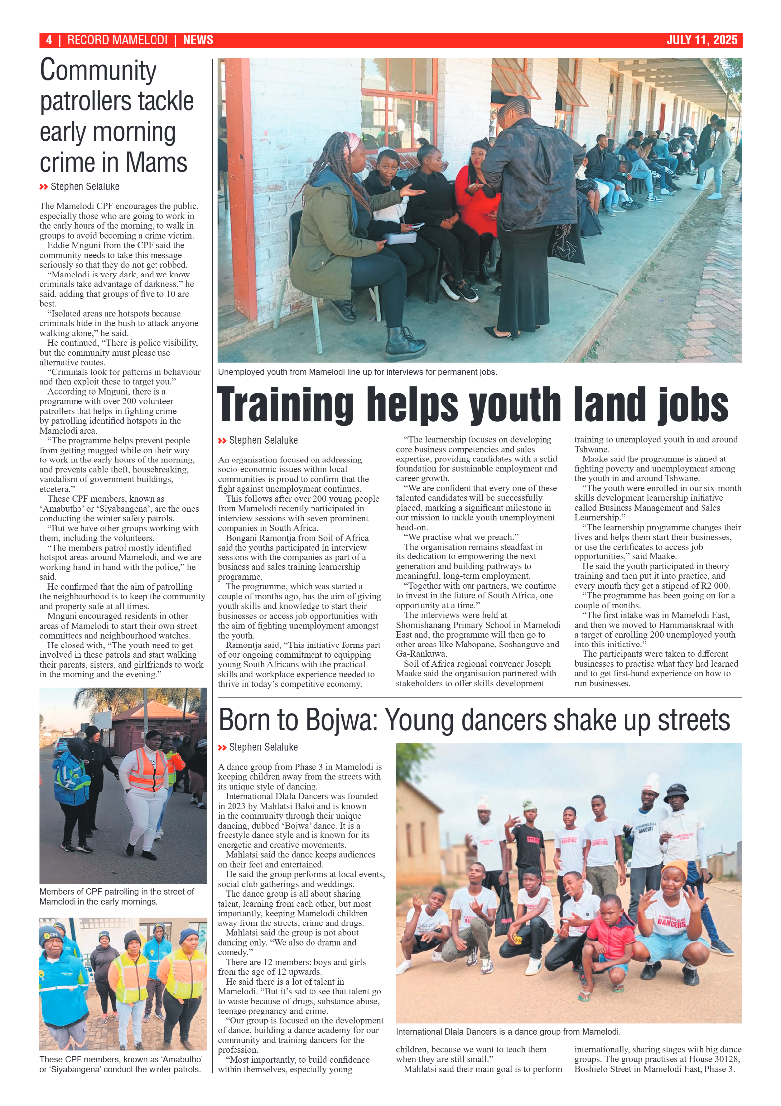 Rekord Mamelodi 11 July 2025 page 4