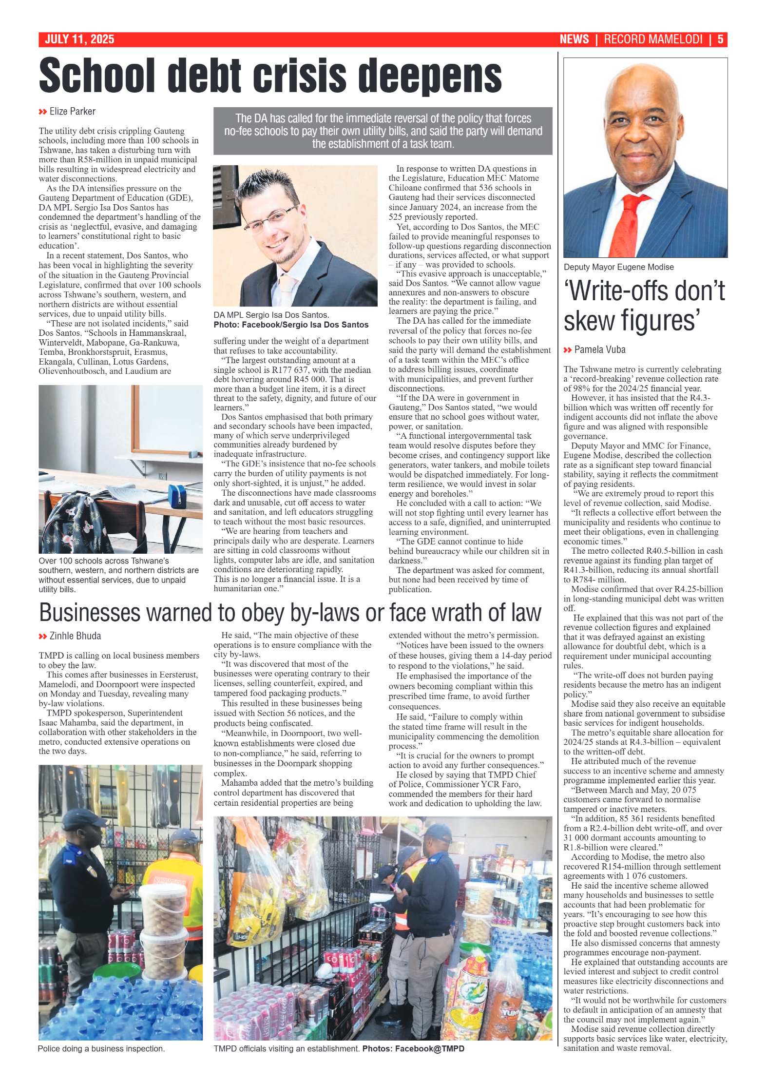 Rekord Mamelodi 11 July 2025 page 5