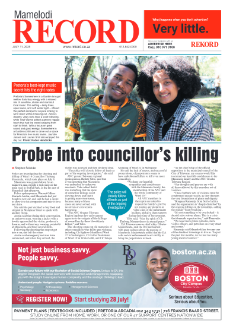 Rekord Mamelodi 11 July 2025