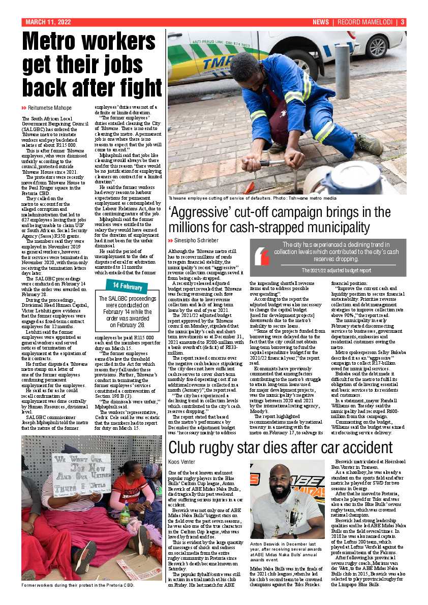 Rekord Mamelodi 11 March 2022 page 3