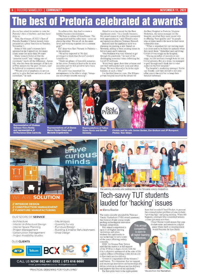 Rekord Mamelodi 11 November 2022 page 6