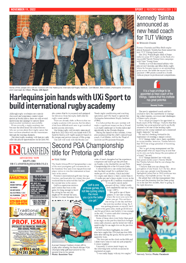 Rekord Mamelodi 11 November 2022 page 7