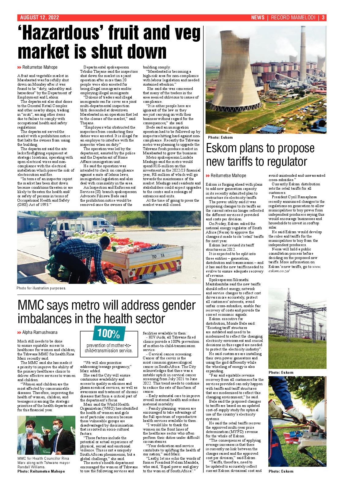 Rekord Mamelodi 12 August 2022 page 3