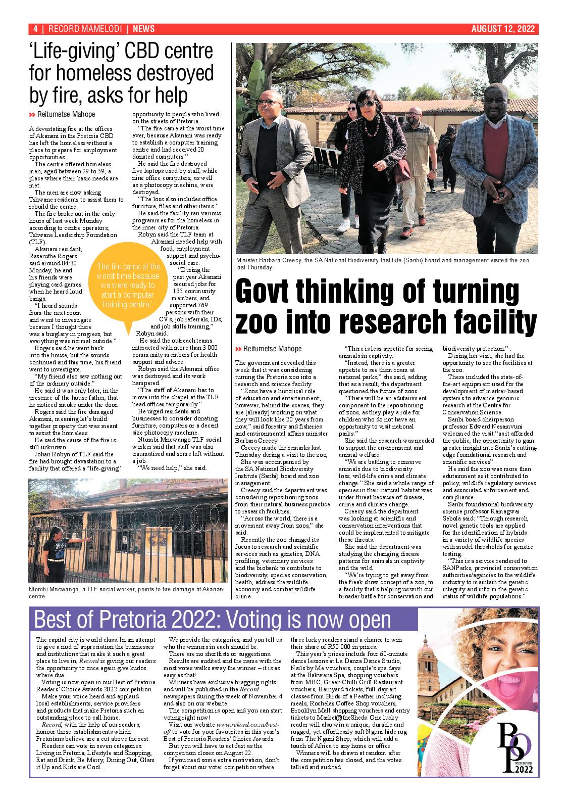 Rekord Mamelodi 12 August 2022 page 4