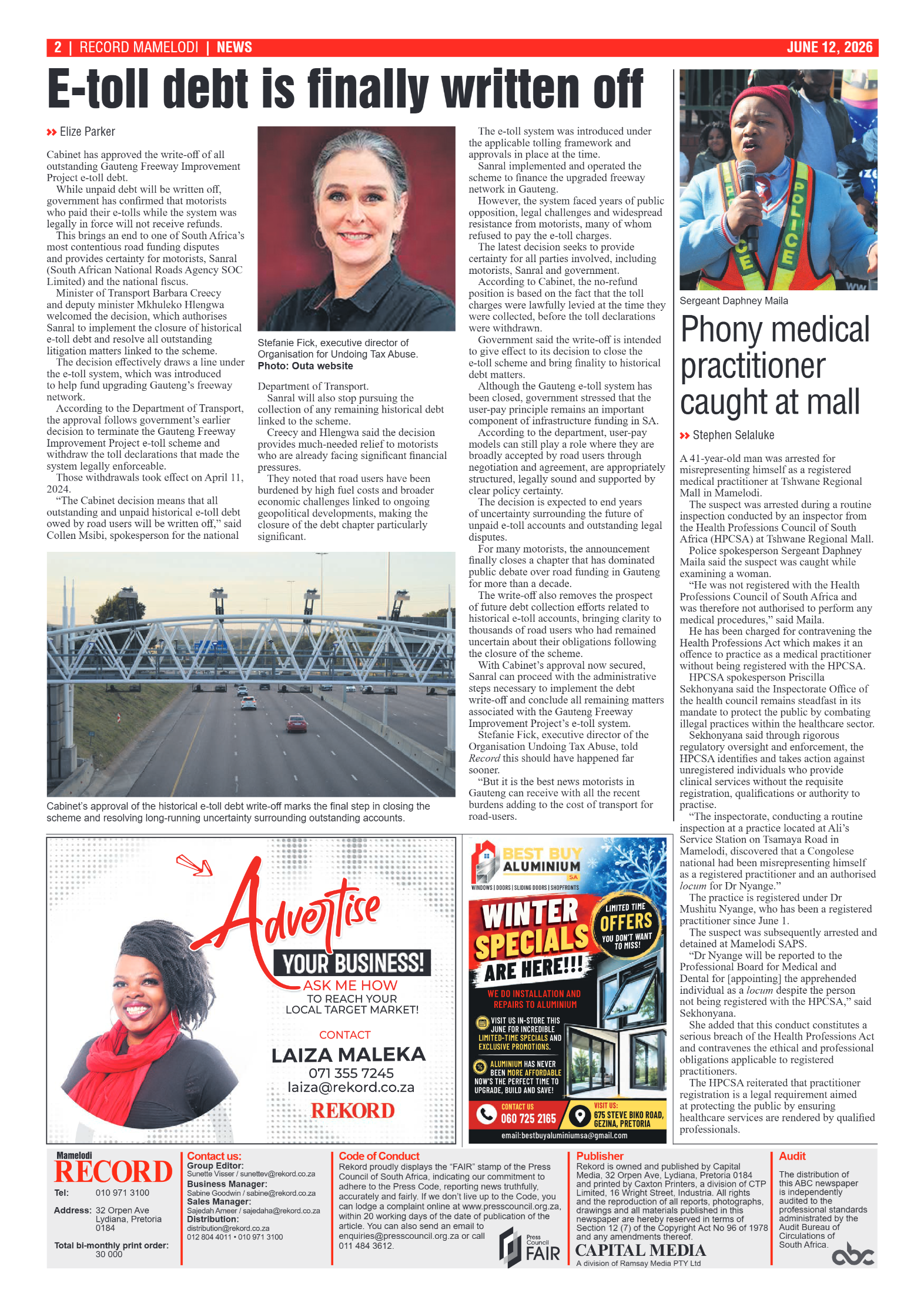 Rekord Mamelodi 12 June 2026 page 4