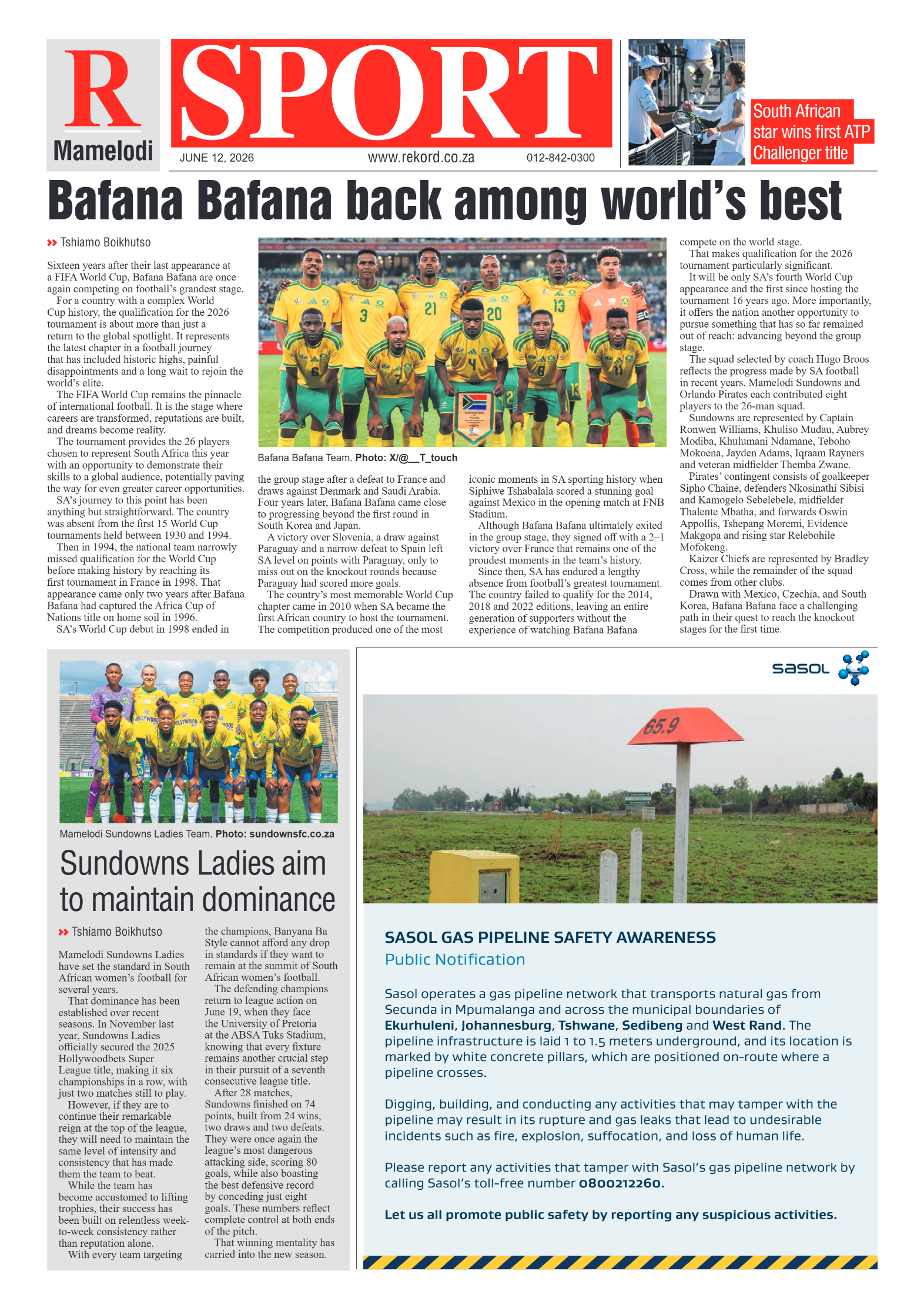Rekord Mamelodi 12 June 2026 page 8