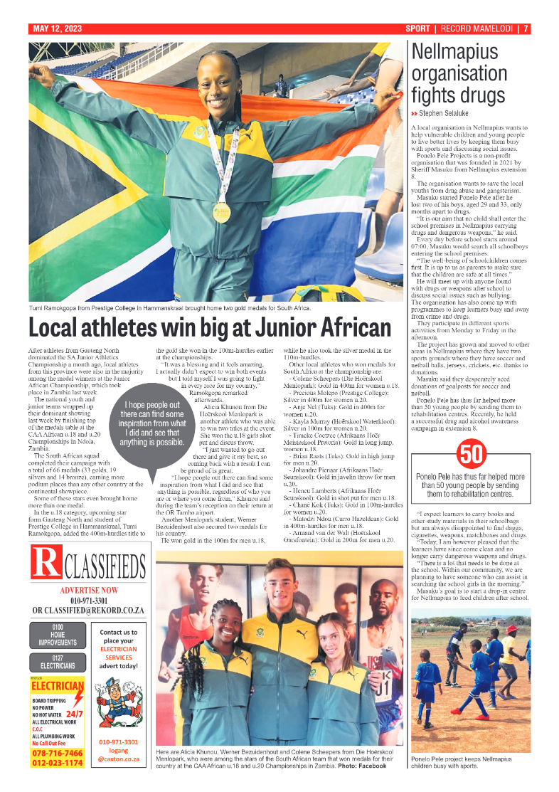 Rekord Mamelodi 12 May 2023 page 7