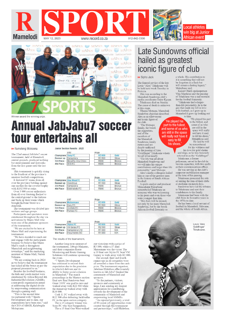 Rekord Mamelodi 12 May 2023 page 8
