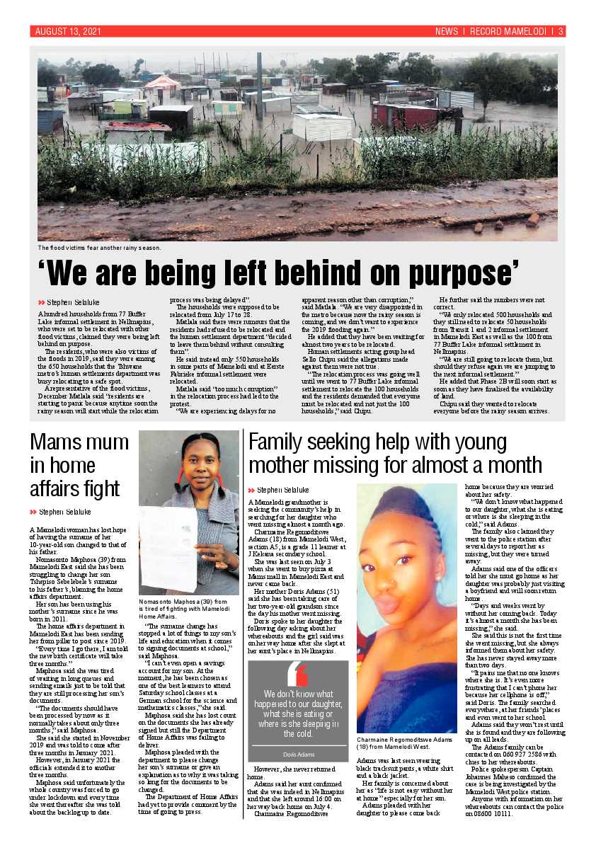 Rekord Mamelodi 13 August 2021 page 3