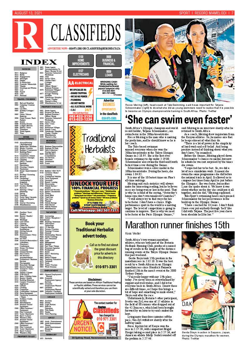 Rekord Mamelodi 13 August 2021 page 7