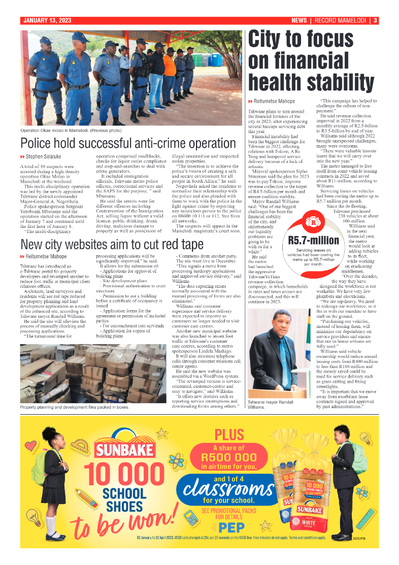Rekord Mamelodi 13 January 2023 page 3