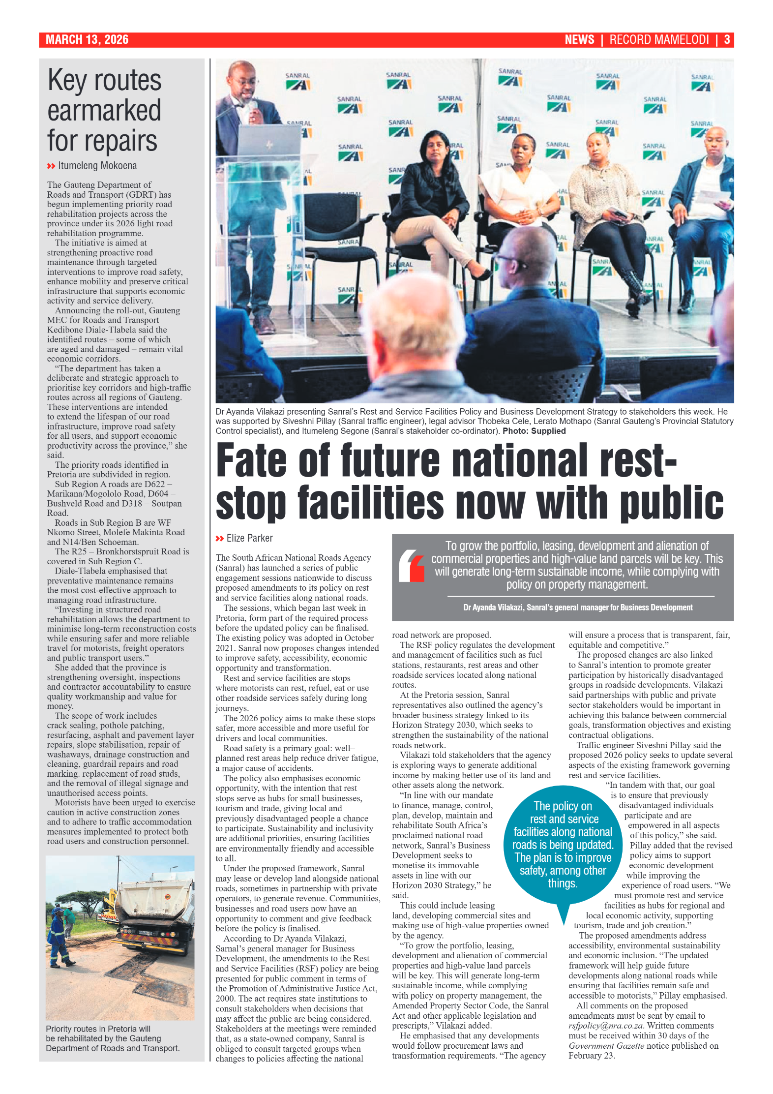 Rekord Mamelodi 13 March 2026 page 3