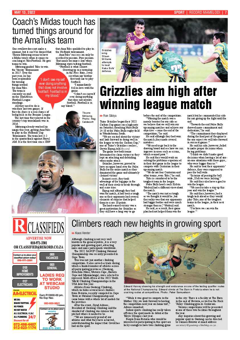 Rekord Mamelodi 13 May 2022 page 7