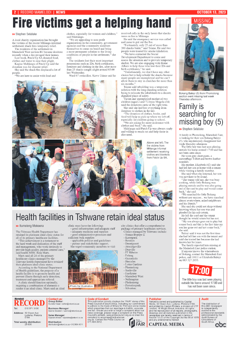Rekord Mamelodi 13 October 2023 page 2