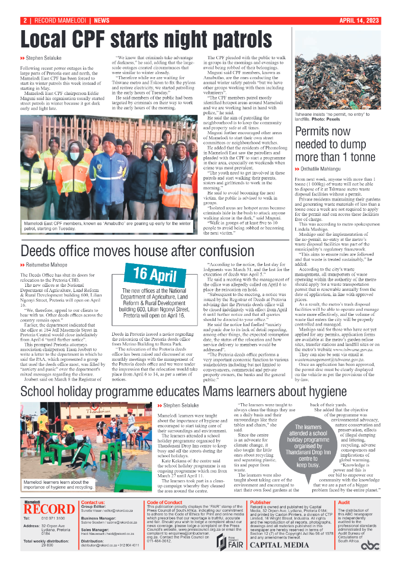 Rekord Mamelodi 14 April 2023 page 2