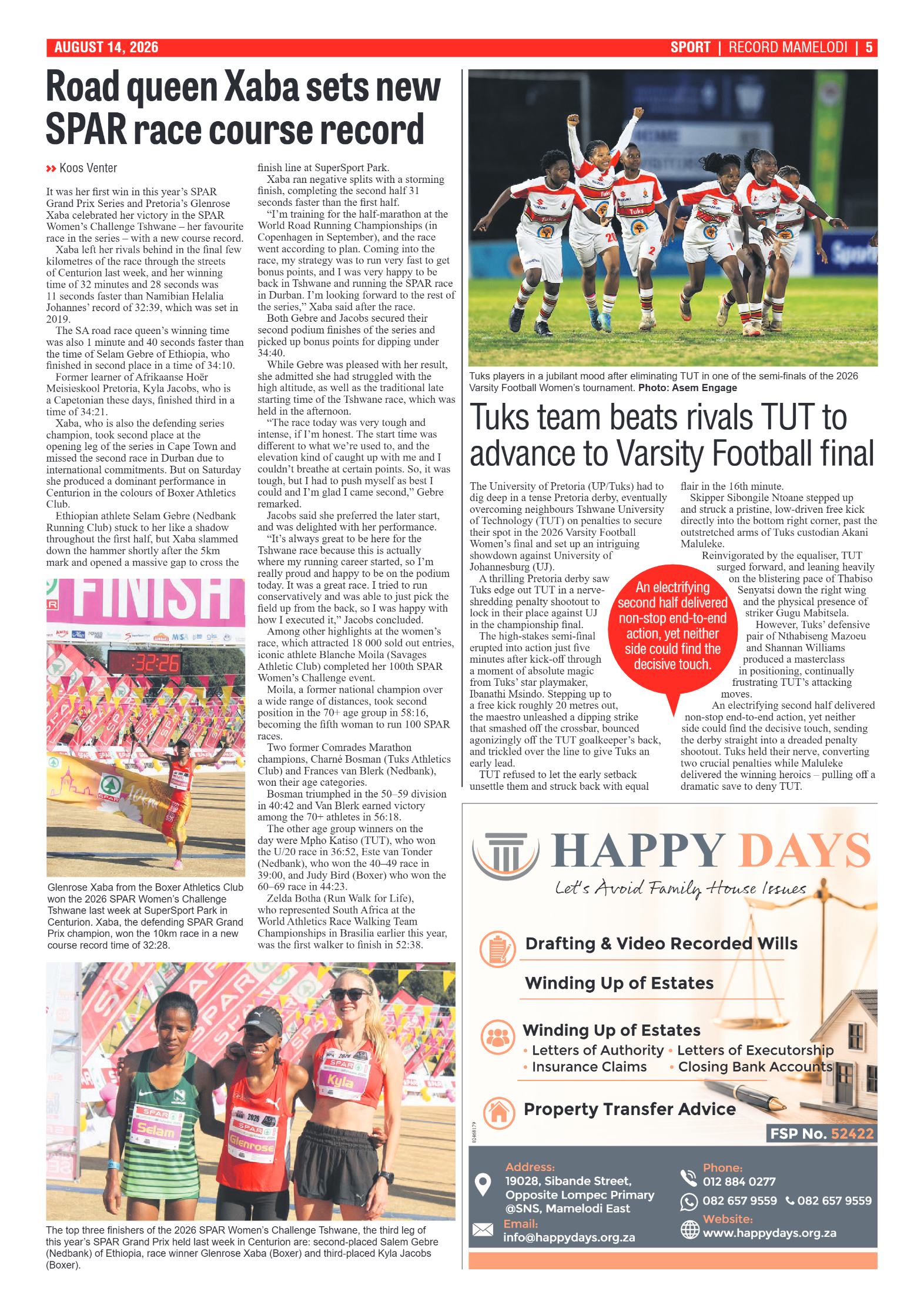 Rekord Mamelodi 14 August 2026 page 7