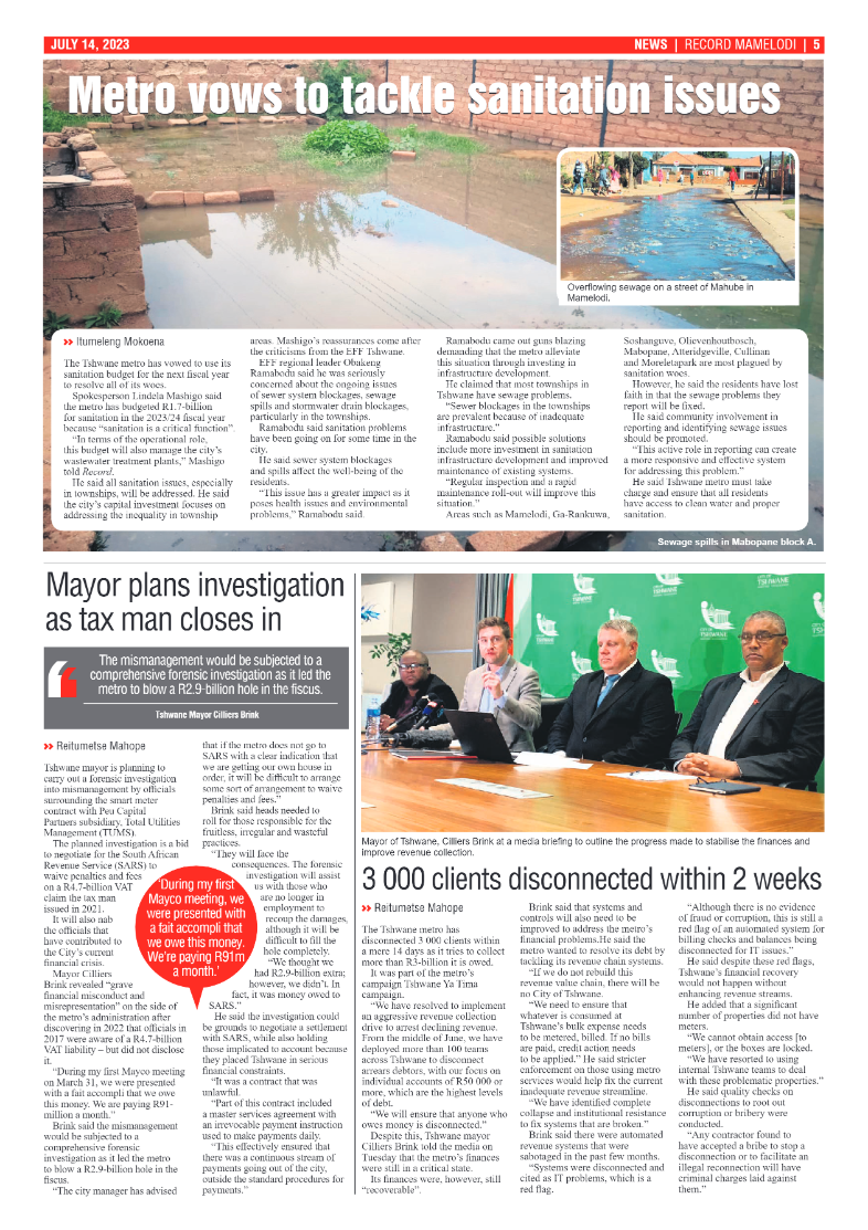 Rekord Mamelodi 14 July 2023 page 5