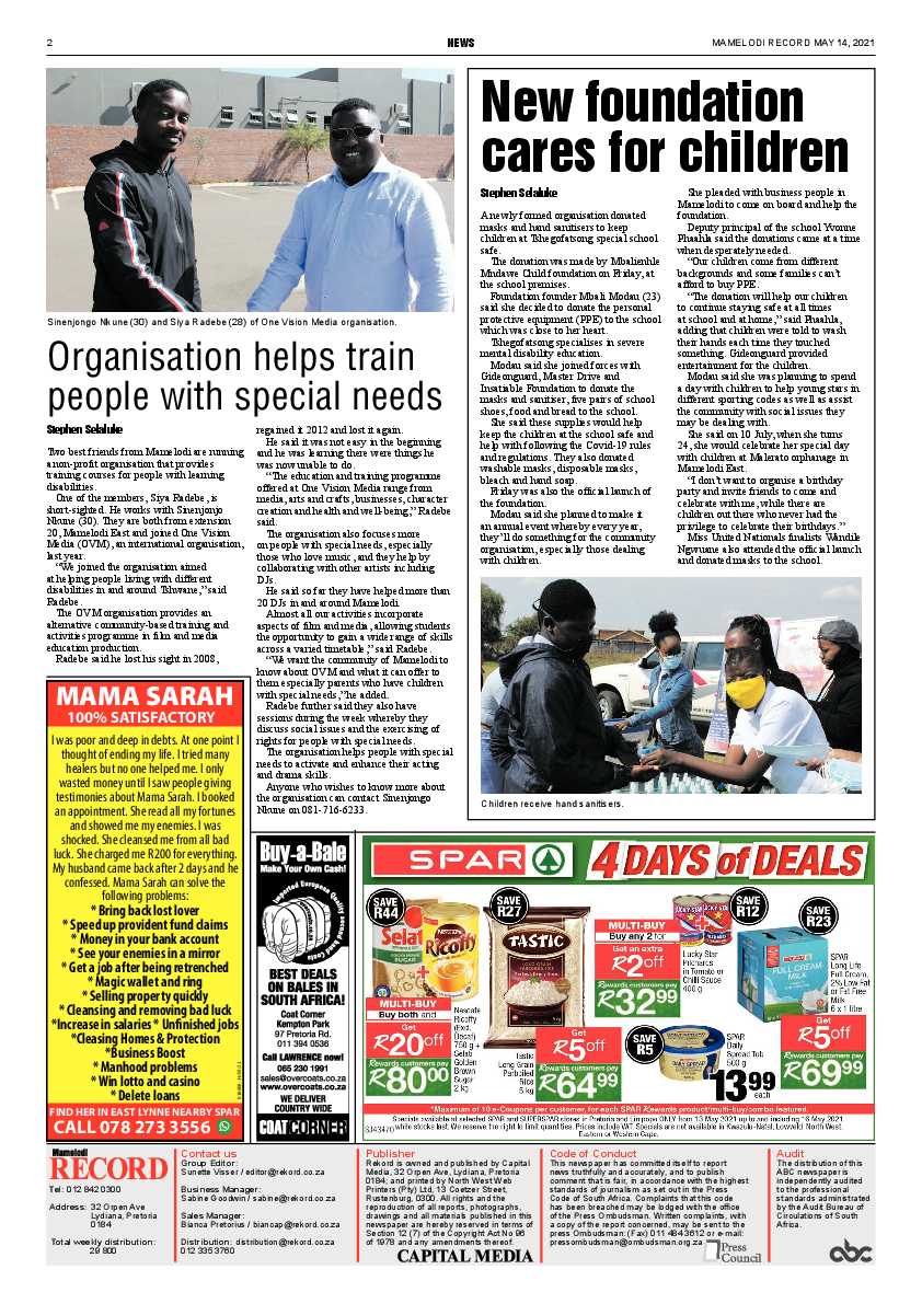 Rekord Mamelodi 14 May 2021 page 2