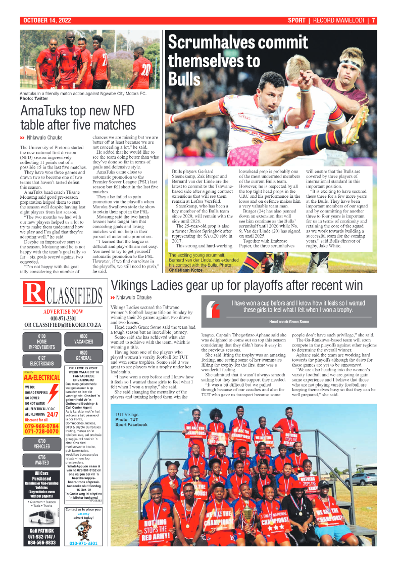 Rekord Mamelodi 14 October 2022 page 7