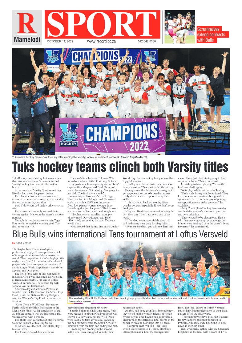 Rekord Mamelodi 14 October 2022 page 8