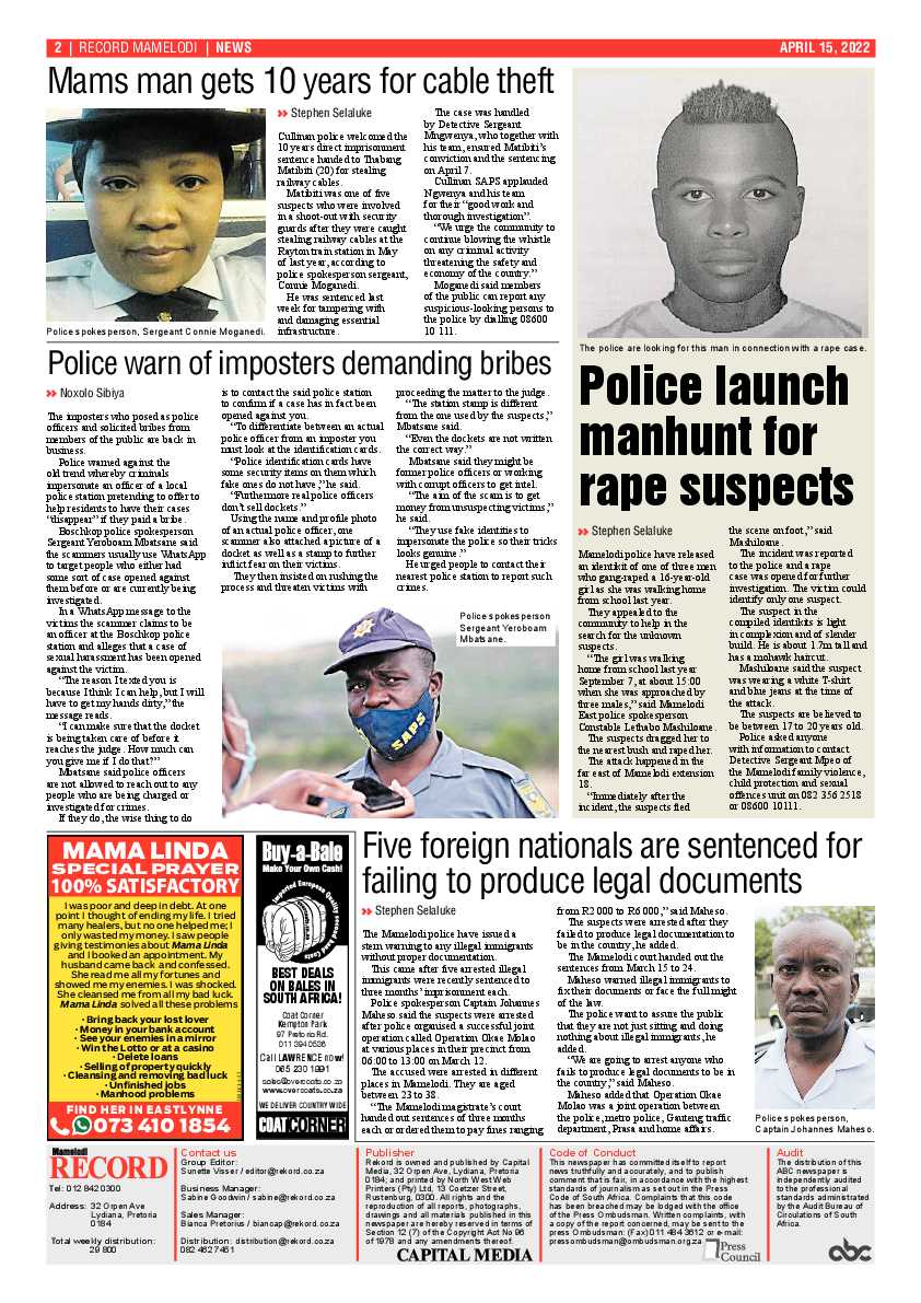 Rekord Mamelodi 15 April 2022 page 2